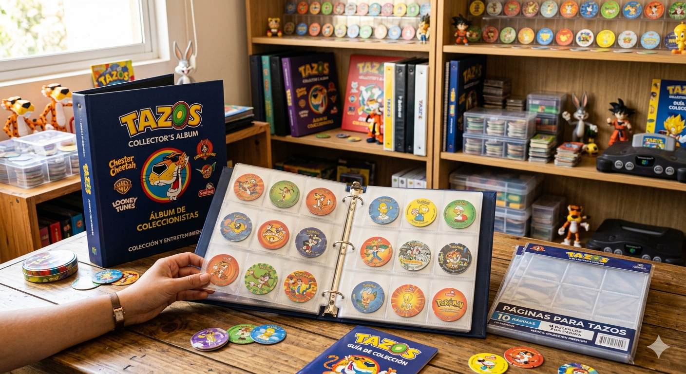 Accesorios para Coleccionar Tazos