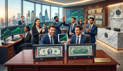 Billete 2 Dólares USA en Marco Flotante Premium | Suerte, Riqueza y Prosperidad