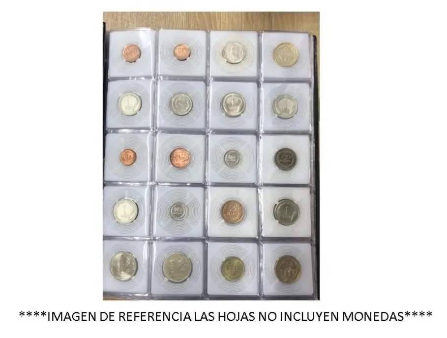 Hojas BCW USA para Monedas en Cartón (x20) – Organización y Protección Premium