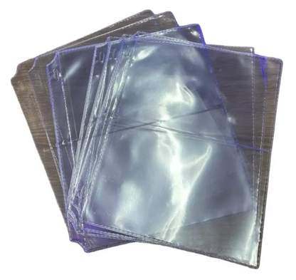 Hojas para Billetes Certificados 2 Espacios X 20 Uds Calidad Excelente