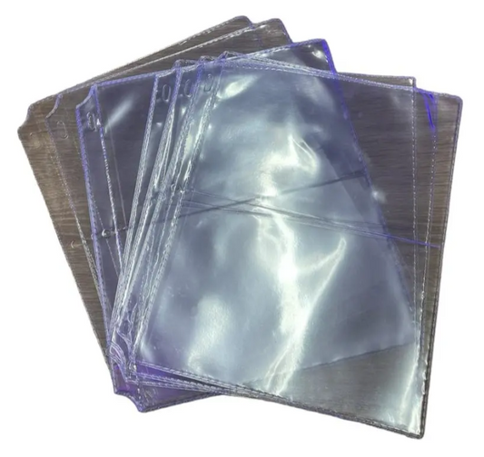 Hojas para Billetes Certificados 2 Espacios X 20 Uds Calidad Excelente
