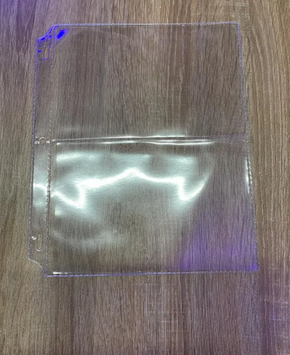Hojas para Billetes Certificados 2 Espacios X 20 Uds Calidad Excelente