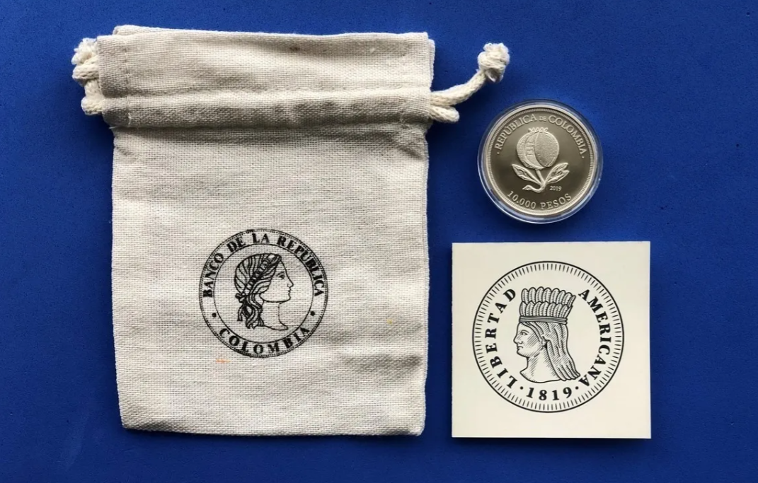 Moneda Conmemorativa Bicentenario de Colombia | Edición Especial Coleccionable