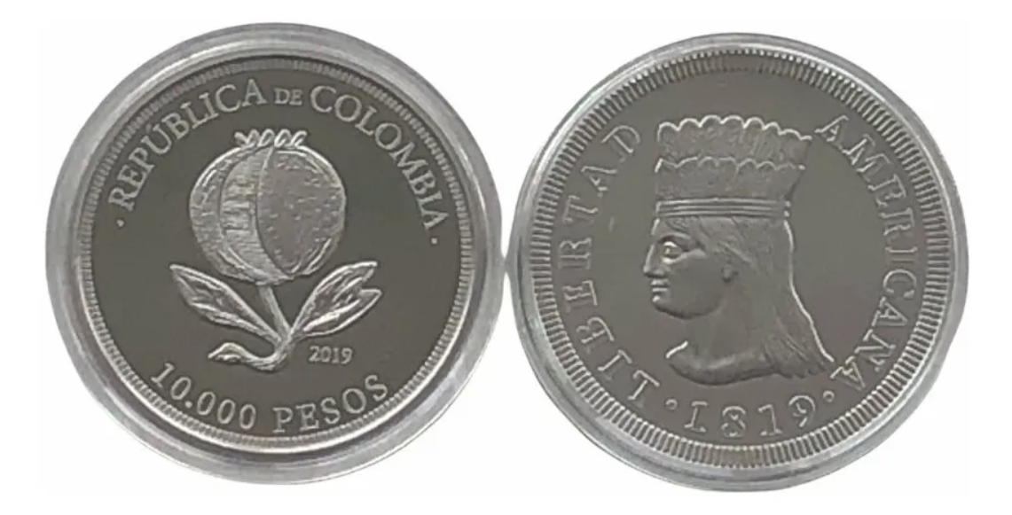 Moneda Conmemorativa Bicentenario de Colombia | Edición Especial Coleccionable