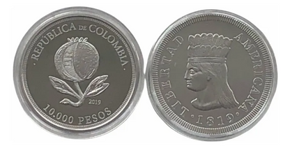 Moneda Conmemorativa Bicentenario de Colombia | Edición Especial Coleccionable