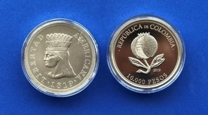 Moneda Conmemorativa Bicentenario de Colombia | Edición Especial Coleccionable