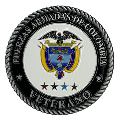 Moneda Conmemorativa Fuerzas Armadas | Homenaje a Veteranos Hombres y Mujeres