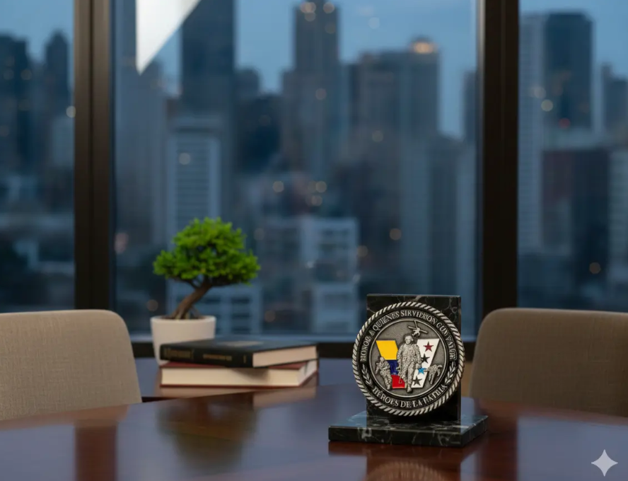 Moneda Conmemorativa Fuerzas Armadas | Homenaje a Veteranos Hombres y Mujeres