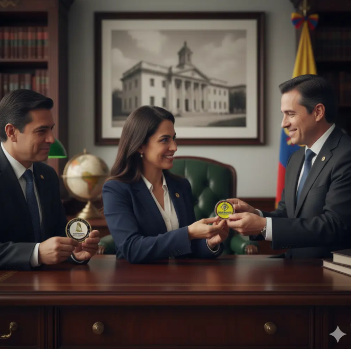 Moneda Conmemorativa Procuraduría General Nación