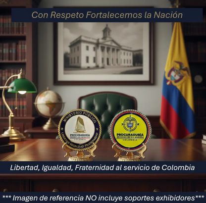 Moneda Conmemorativa Procuraduría General Nación