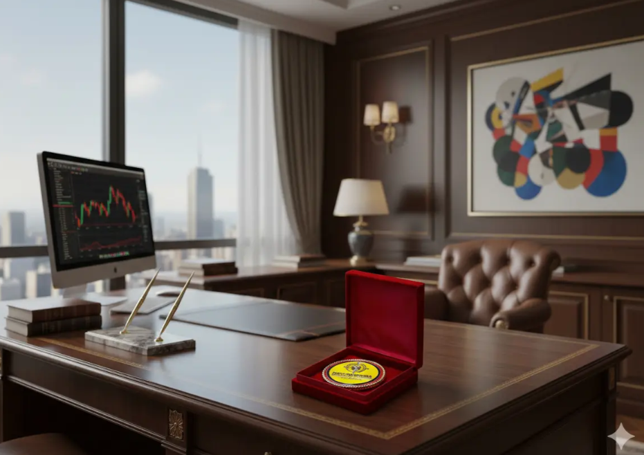 Moneda Conmemorativa Procuraduría General Nación Caja Roja de Lujo