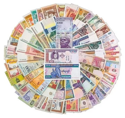 20 Billetes Extranjeros UNC Excelente Estado | Colección Mundial Original