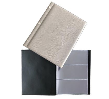 Album Para 120 Billetes Antiguos Excelente Calidad 40 Hojas Color Gris