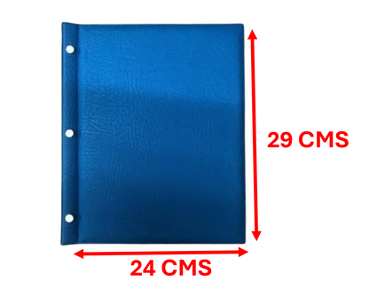 Album Para 120 Billetes Antiguos Excelente Calidad 40 Hojas Color Azul Claro