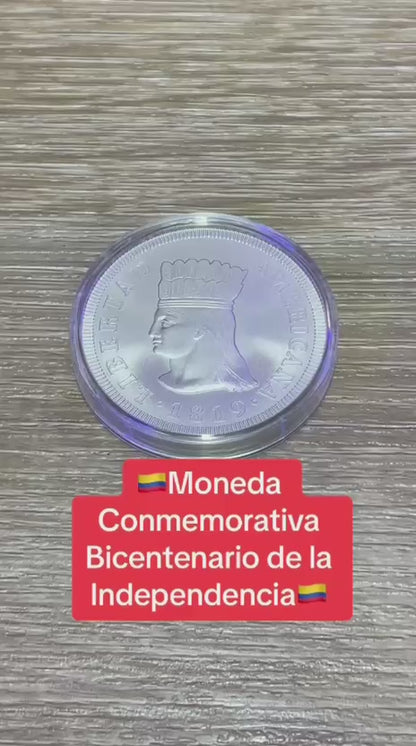 Moneda Conmemorativa Bicentenario de Colombia | Edición Especial Coleccionable